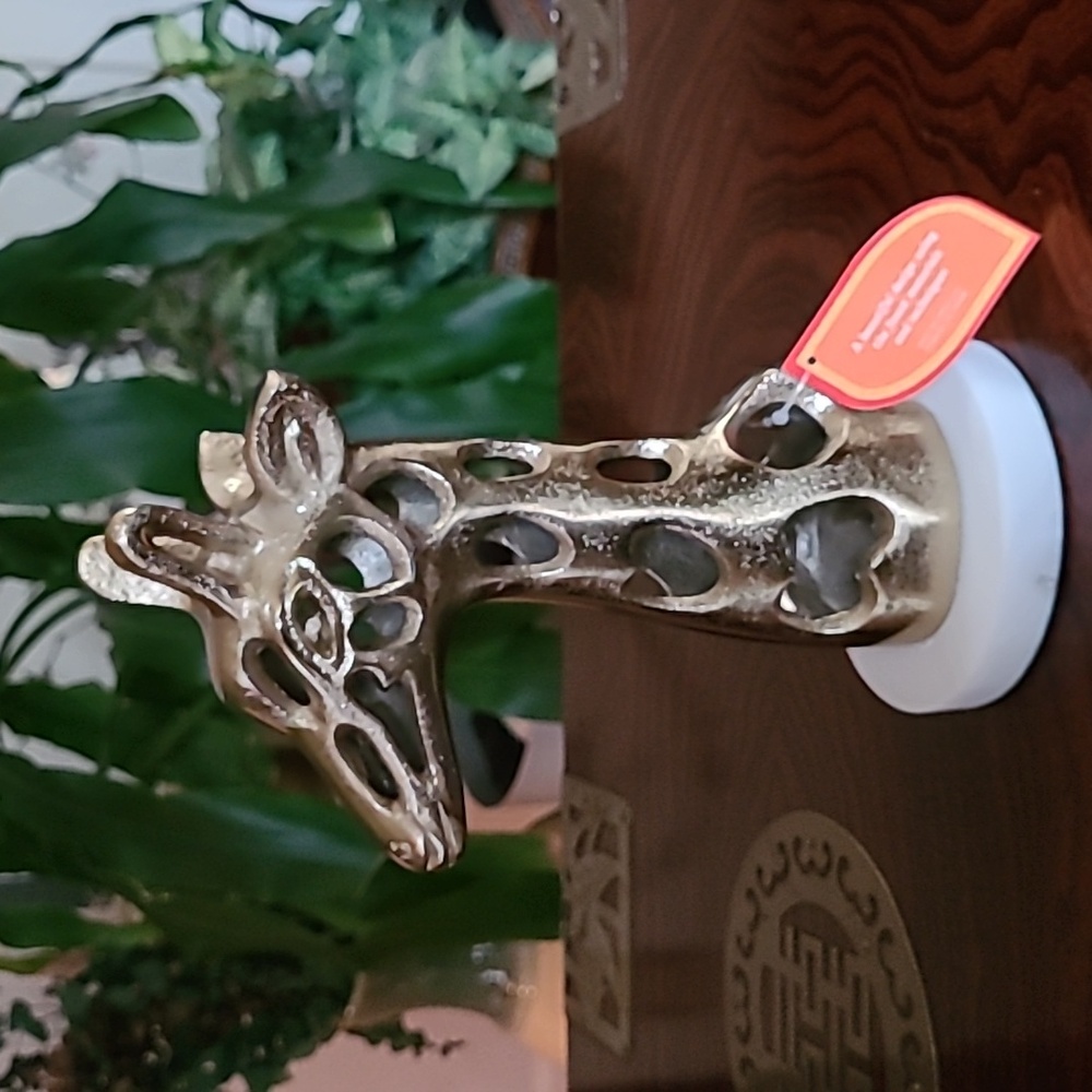 🦒Metal Giraffe Head Bust